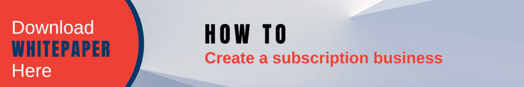 How to create a subscription model whitepaper