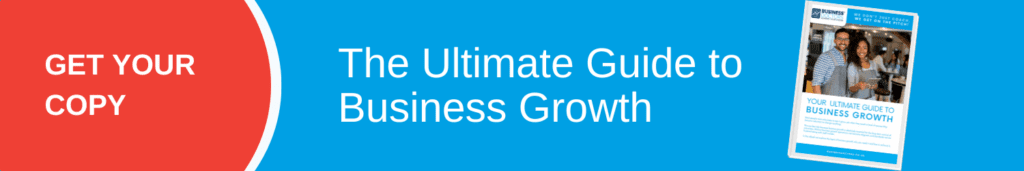 Banner promoting business growth ebook