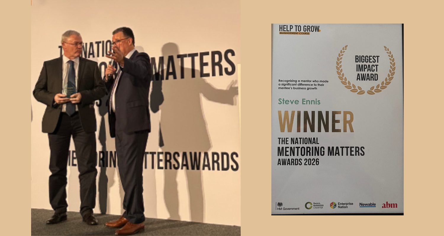 Business Doctor Steve Ennis Wins Mentoring Award